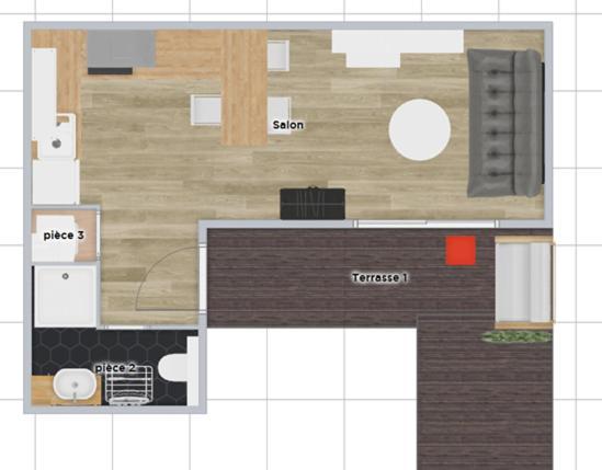 Le Cabanon Du Pas Du Loup - Studio Climatise Rdc - Proche Mer 滨海拉塞讷 外观 照片